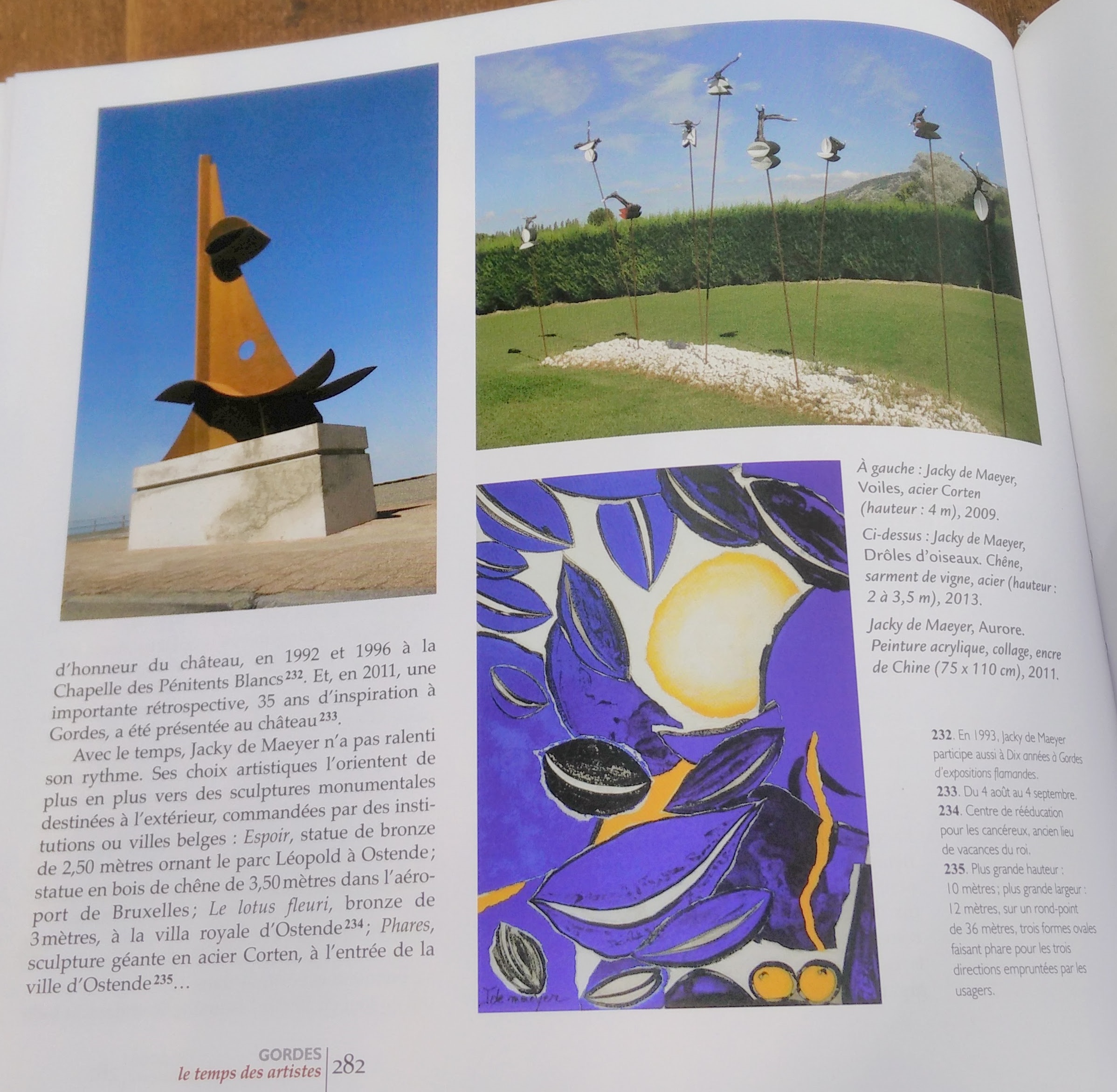 Gordes: Le temps des artistes page 282